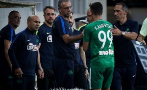 &laquo;&Mu;&pi;ή&kappa;&epsilon;&raquo; &kappa;&alpha;&iota; &omicron; &Kappa;&alpha;&mu;&pi;&epsilon;&tau;&sigma;ή&sigmaf;