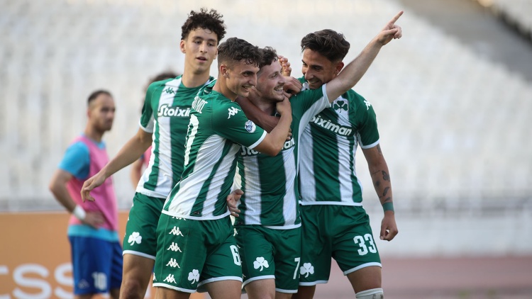 &Pi;&alpha;&nu;&alpha;&theta;&eta;&nu;&alpha;ϊ&kappa;ό&sigmaf; &Beta;' - &Kappa;&alpha;&lambda;&alpha;&mu;ά&tau;&alpha;: &Pi;&rho;&epsilon;&mu;&iota;έ&rho;&alpha; &sigma;&tau;&eta; Super League 2 &gamma;&iota;&alpha; &tau;&omicron;&upsilon;&sigmaf; &laquo;&pi;&rho;ά&sigma;&iota;&nu;&omicron;&upsilon;&sigmaf;&raquo;