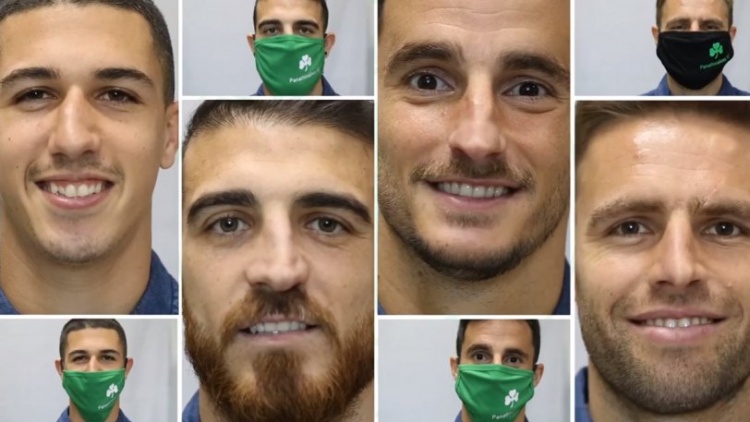 &laquo;&Pi;ί&sigma;&omega; &alpha;&pi;ό &kappa;ά&theta;&epsilon; &mu;ά&sigma;&kappa;&alpha; &upsilon;&pi;ά&rho;&chi;&epsilon;&iota; έ&nu;&alpha; &chi;&alpha;&mu;ό&gamma;&epsilon;&lambda;&omicron;&raquo; (vid)