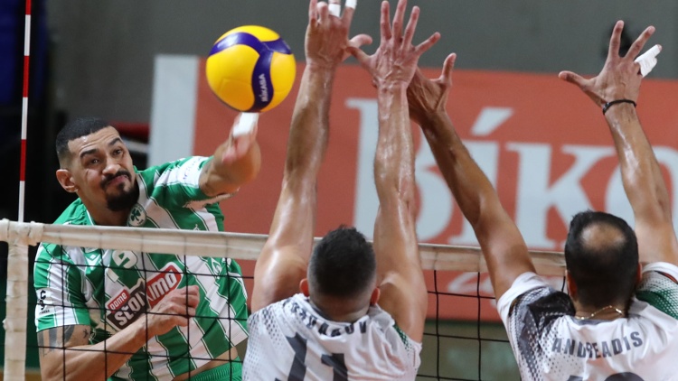 &Kappa;&omicron;&rho;&upsilon;&phi;&alpha;ί&omicron;&sigmaf; &sigma;&kappa;ό&rho;&epsilon;&rho; &sigma;&tau;&eta; Volley League o &Epsilon;&rho;&nu;ά&nu;&tau;&epsilon;&zeta;