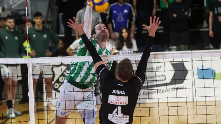 &Sigma;&tau;&eta;&nu; &kappa;&omicron;&rho;&upsilon;&phi;&alpha;ί&alpha; &omicron;&mu;ά&delta;&alpha; &tau;&eta;&sigmaf; Volley League &omicron; &Kappa;ό&beta;&alpha;&rho;