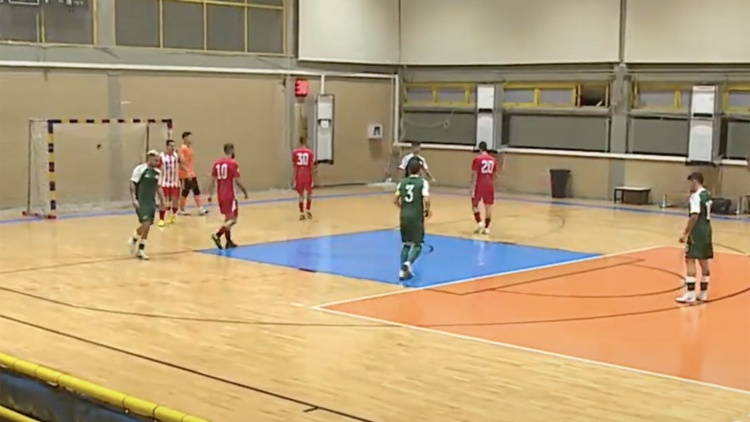 &Pi;&rho;&epsilon;&mu;&iota;έ&rho;&alpha; &mu;&epsilon; ή&tau;&tau;&alpha; &gamma;&iota;&alpha; &tau;&omicron;&nu; &Pi;&alpha;&nu;&alpha;&theta;&eta;&nu;&alpha;ϊ&kappa;ό Futsal (vid)