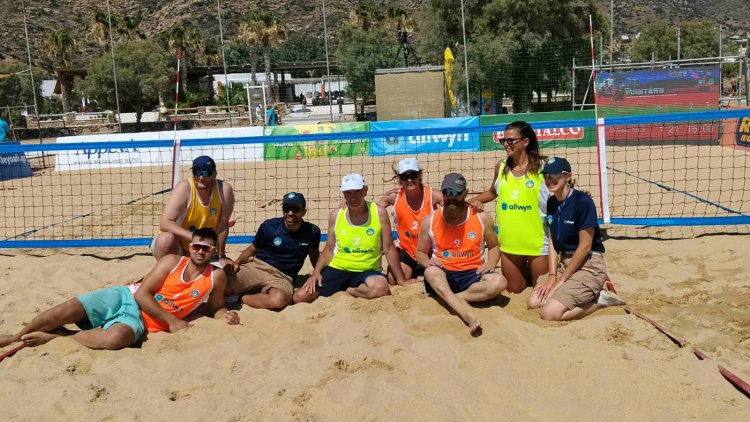 A&gamma;ώ&nu;&alpha;&sigmaf; beach sitting volley &mu;&epsilon;... ά&rho;&omega;&mu;&alpha; &Pi;&alpha;&nu;&alpha;&theta;&eta;&nu;&alpha;ϊ&kappa;&omicron;ύ &sigma;&tau;&eta;&nu; Ί&omicron;