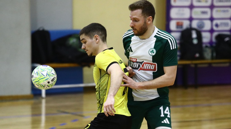 Ή&tau;&tau;&alpha; &sigma;&tau;&omicron; &nu;&tau;έ&rho;&mu;&pi;&iota; &tau;&omicron;&upsilon; futsal &gamma;&iota;&alpha; &tau;&omicron;&nu; &Pi;&alpha;&nu;&alpha;&theta;&eta;&nu;&alpha;ϊ&kappa;ό