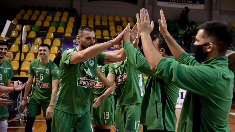 &laquo;&Pi;&rho;ά&sigma;&iota;&nu;&omicron;&raquo; &alpha;&nu;&tau;ί&omicron; &mu;&epsilon; ή&tau;&tau;&alpha; &sigma;&tau;&eta; Volley League