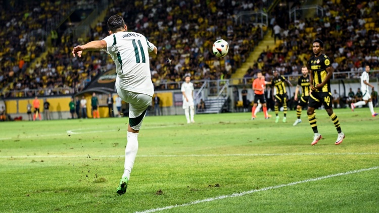 &Omicron;&iota; &pi;&iota;&theta;&alpha;&nu;&omicron;ί &alpha;&nu;&tau;ί&pi;&alpha;&lambda;&omicron;&iota; &tau;&omicron;&upsilon; &Pi;&alpha;&nu;&alpha;&theta;&eta;&nu;&alpha;ϊ&kappa;&omicron;ύ &sigma;&tau;&alpha; Play-Off &tau;&omicron;&upsilon; Europa League