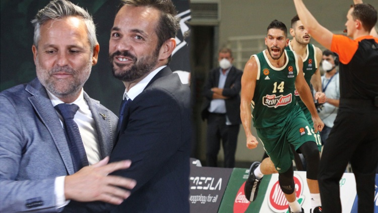 &Tau;&omicron; &pi;&omicron;&delta;ό&sigma;&phi;&alpha;&iota;&rho;&omicron; &pi;&omicron;&upsilon; &epsilon;&kappa;&delta;&iota;&kappa;&epsilon;ί&tau;&alpha;&iota; &kappa;&alpha;&iota; &tau;&omicron; &nu;&tau;έ&rho;&mu;&pi;&iota; &tau;&eta;&sigmaf; Euroleague