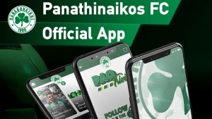 &Tau;&omicron; Panathinaikos FC Official App &epsilon;ί&nu;&alpha;&iota; &epsilon;&delta;ώ!