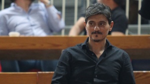 &Sigma;&tau;&alpha; &gamma;&rho;&alpha;&phi;&epsilon;ί&alpha; &tau;&eta;&sigmaf; &Kappa;&Epsilon;&Delta; &omicron; &Delta;. &Gamma;&iota;&alpha;&nu;&nu;&alpha;&kappa;ό&pi;&omicron;&upsilon;&lambda;&omicron;&sigmaf;