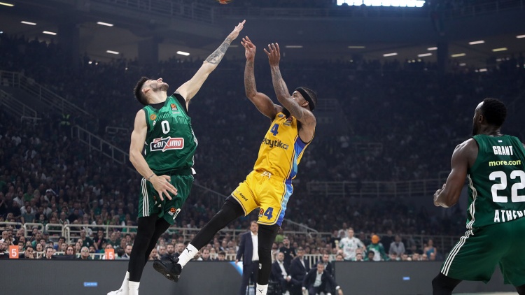 &Tau;&alpha; highlights &tau;&omicron;&upsilon; &Lambda;&omicron;&rho;έ&nu;&tau;&zeta;&omicron; &Mu;&pi;&rho;ά&omicron;&upsilon;&nu; &sigma;&tau;&eta;&nu; Euroleague (vid)