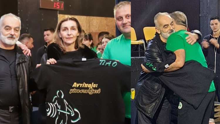 &Tau;&omicron; &delta;ώ&rho;&omicron; &tau;&omicron;&upsilon; &Pi;&alpha;&nu;&alpha;&theta;&eta;&nu;&alpha;ϊ&kappa;&omicron;ύ &sigma;&tau;&omicron;&upsilon;&sigmaf; &gamma;&omicron;&nu;&epsilon;ί&sigmaf; &tau;&omicron;&upsilon; Ά&lambda;&kappa;&eta; &Kappa;&alpha;&mu;&pi;&alpha;&nu;&omicron;ύ