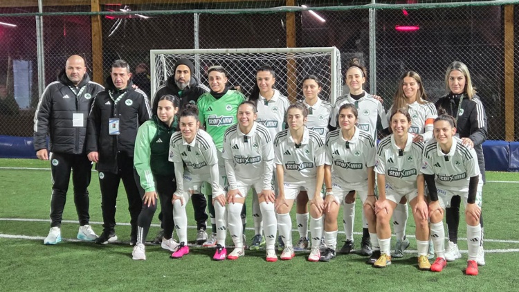 &Iota;&sigma;&omicron;&pi;&alpha;&lambda;ί&alpha; &gamma;&iota;&alpha; &tau;&eta; &gamma;&upsilon;&nu;&alpha;&iota;&kappa;&epsilon;ί&alpha; &omicron;&mu;ά&delta;&alpha; futsal &tau;&omicron;&upsilon; &Pi;&alpha;&nu;&alpha;&theta;&eta;&nu;&alpha;ϊ&kappa;&omicron;ύ &sigma;&tau;&eta;&nu; έ&delta;&rho;&alpha; &tau;&eta;&sigmaf; &Alpha;&Epsilon;&Kappa;