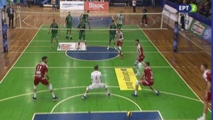 &Mu;&epsilon; &beta;ί&nu;&tau;&epsilon;&omicron; &rho;έ&phi;&epsilon;&rho;&iota; &eta; VolleyLeague